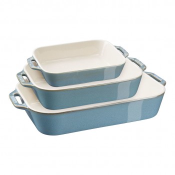 ZWILLING STAUB Ceramics Rectangular Ceramic Au gratin baking dish