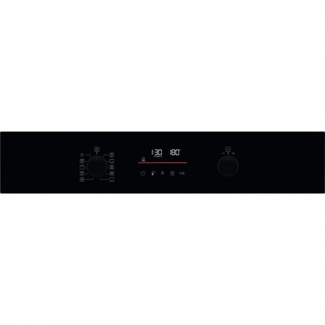 Electrolux EOF6P76BZ 65-litre built-in pyrolytic oven, black
