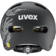 UVEX Kid 4 Style MIPS kids cycling helmet, dirt black matt