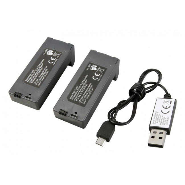 Amewi X4KPro 4 rotors Quadcopter 3840 x 2160 pixels 1500 mAh Grey