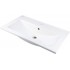 Built-in ceramic basin with faucet space