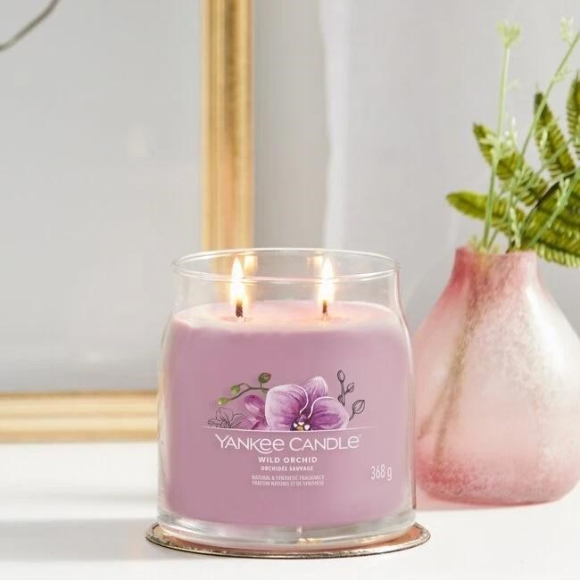Scented Candle YANKEE CANDLE WILD ORCHID 368 g medium