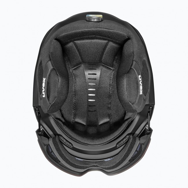 Ski helmet UVEX ULTIMATE HORIZON BLACK MATT, size 51 62
