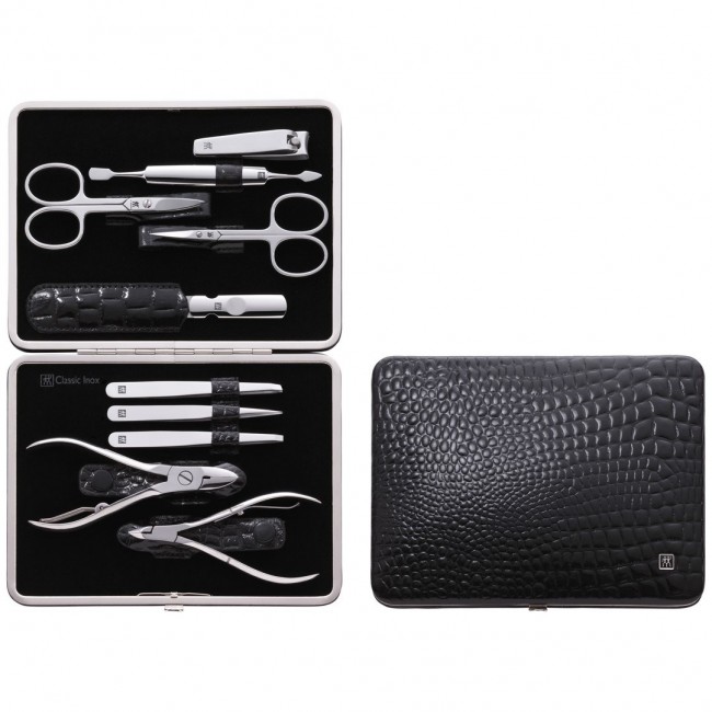 ZWILLING 97509-004-0 manicure/pedicure implement Set Stainless steel Black ZWILLING 97509-004-0 manicure/pedicure implement Set Stainless steel Black