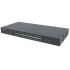 Intellinet 24-Port Gigabit Ethernet Switch with 2 SFP Ports, 24 x 10/100/1000 Mbps RJ45 Ports + 2 x SFP, IEEE 802.3az (Energy Efficient Ethernet), 19