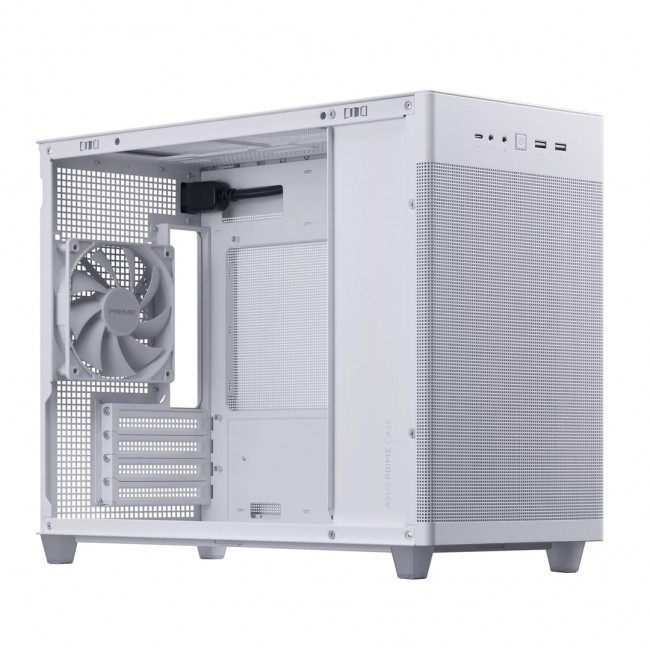 ASUS Prime AP201 MicroATX Mini Tower White