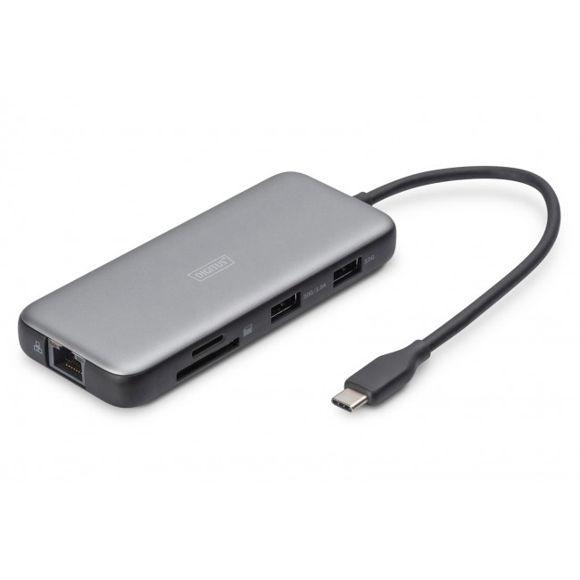 Digitus USB-C docking station, 8-port Digitus USB-C docking station, 8-port