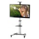 Techly Floor Support Trolley for LCD / LED / Plasma 37-70 with Shelf Techly Floor Support Trolley for LCD / LED / Plasma 37-70 with Shelf