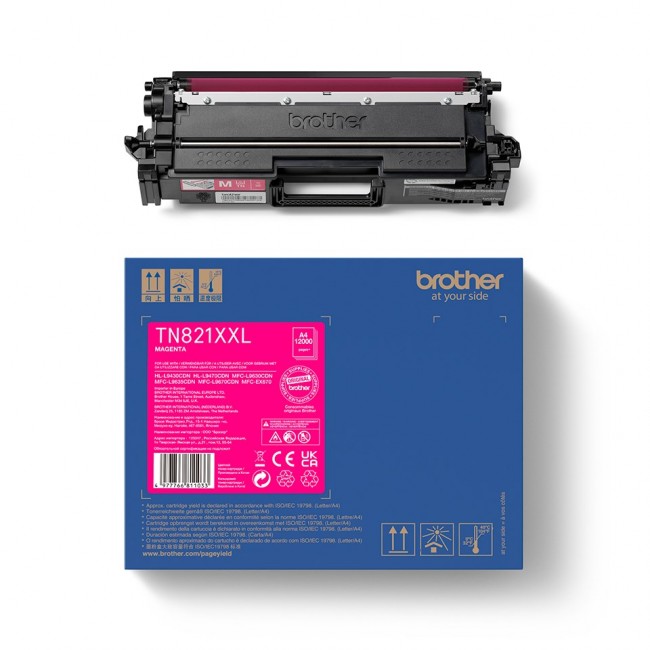 Brother TN-821XXLM toner cartridge 1 pc(s) Original Magenta Brother TN-821XXLM toner cartridge 1 pc(s) Original Magenta