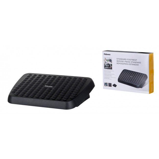 Fellowes Ergonomics footrest ergonomic office footrest black Fellowes Ergonomics footrest ergonomic office footrest black