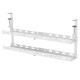 Maclean under-desk cable organizer, max. load 5kg, max. 728mm, 2 levels, white, MC-102 W Maclean under-desk cable organizer, max. load 5kg, max. 728mm, 2 levels, white, MC-102 W