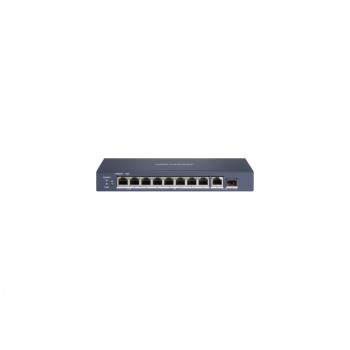 Hikvision DS-3E0510HP-E Network Links Unmanaged Gigabit Ethernet (10/100/1000) Power over Ethernet (PoE) Blue