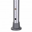 Rectangular shower stool with height adjustment Rectangular shower stool with height adjustment