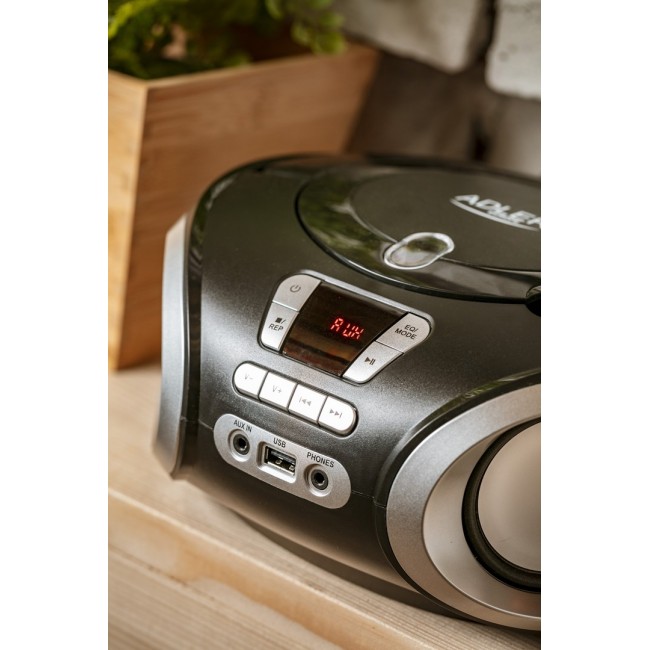 Adler AD 1181 CD player Portable CD player Black, Silver Adler AD 1181 CD player Portable CD player Black, Silver