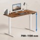 Ergo Office electric adjustable height desk, max height 1160mm, max - 80 kg, without top for standing and sitting work, white, ER-400 W Ergo Office electric adjustable height desk, max height 1160mm, max - 80 kg, without top for standing and sitting work, white, ER-400 W