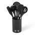 Kitchen utensils MAESTRO MR-1542-BLACK 8 elements Black