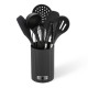 Kitchen utensils MAESTRO MR-1542-BLACK 8 elements Black Kitchen utensils MAESTRO MR-1542-BLACK 8 elements Black