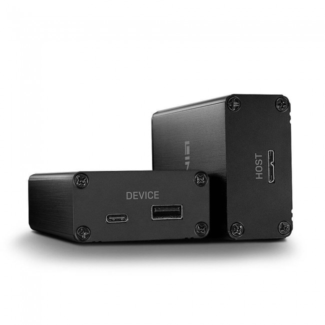 Lindy 43363 network extender Network transmitter & receiver Black