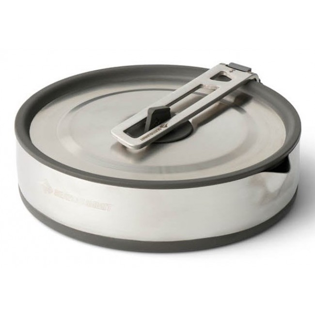 Sea To Summit Detour Pot 1.8 L Grey, Stainless steel