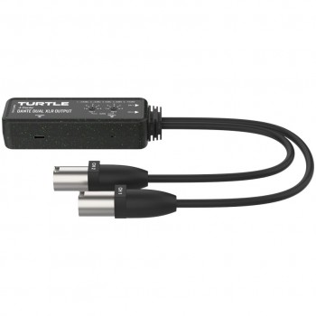 Turtle Dual XLR Output - two-channel Dante digital-to-analogue XLR adapter