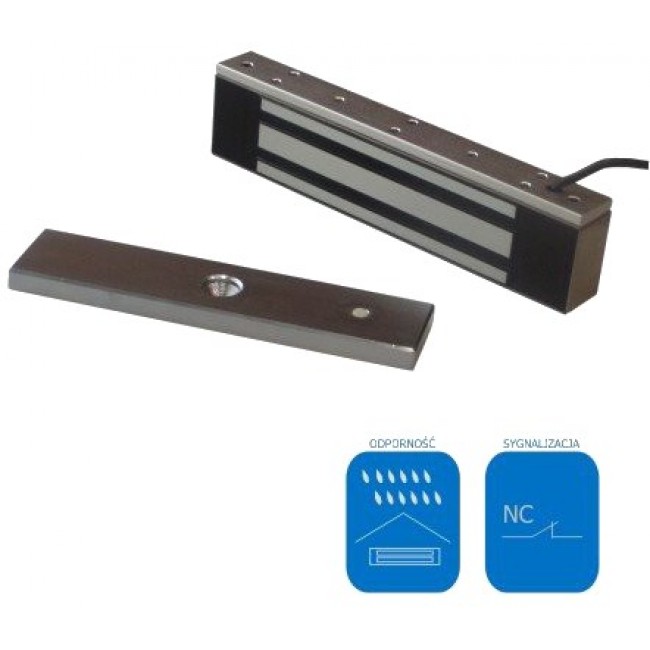 Zwora elektromagnetyczna SCOT EL-800WS zew. Zwora elektromagnetyczna SCOT EL-800WS zew.
