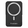 Verbatim Charge 'n' Go Magnetic Wireless Power Bank with stand - 10000 mAh Black