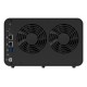 TerraMaster F6-424 MAX NAS/storage server Desktop Intel Core i5 i5-1235U 8 GB DDR5 Black