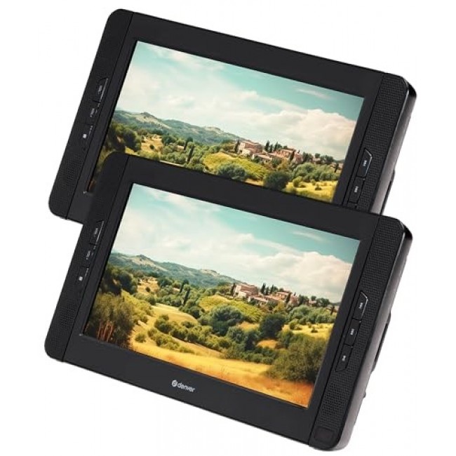 Denver MTW-1098 portable DVD/Blu-Ray player Portable DVD player Convertible 25.4 cm (10