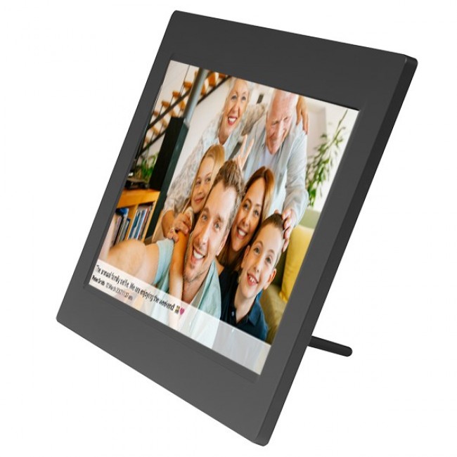 Denver PFF-1015B digital photo frame Black 25.6 cm (10.1