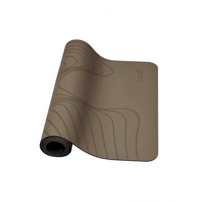 Mata CASALL Yoga Mat Grip & Cushion III Surge 5mm kolor brązowy - TU