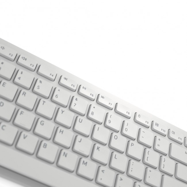 DELL Pro Keyboard and Mouse - KM5221W - German (QWERTZ) - White