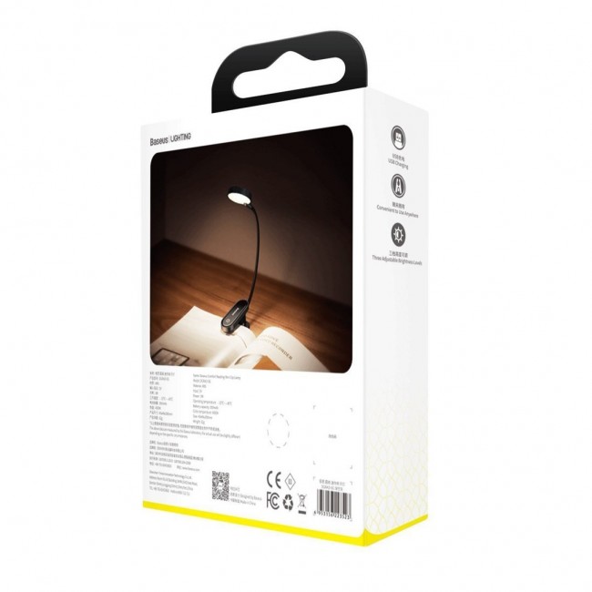 Baseus Mini Clip Lamp DGRAD-0G Wireless LED Clip Lamp Gray