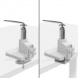 Arozzi AZ-ALZARE-NEO-WT monitor mount / stand Desk White