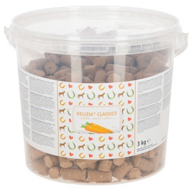 KERBL Delizia Classics Carrot - horse treats - 3 kg