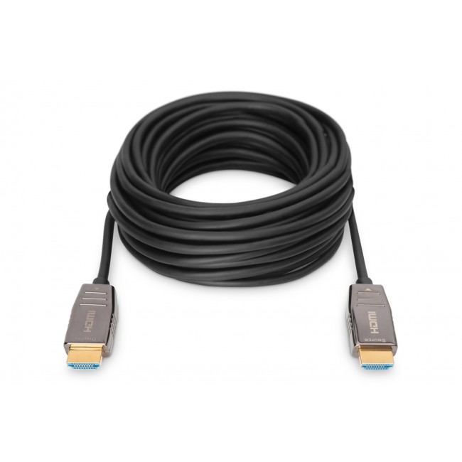DIGITUS HDMI med Ethernet-kabel - 15 m DIGITUS HDMI med Ethernet-kabel - 15 m