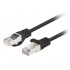 Lanberg PCF6-20CC-0300-BK networking cable Black 3 m Cat6 F/UTP (FTP)