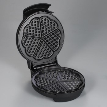 Severin WA 2103 waffle iron 4 waffle(s) 1200 W Black, Silver