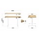 Electric desk MA-Leader 7.0 Craft
