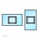 Neomounts WL95-800BL1 Videowall wall mount 42-70 Neomounts WL95-800BL1 Videowall wall mount 42-70