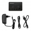 Qoltec M.2 SSD Docking Station | NVMe| SATA | USB-C | DUAL 2 x 2TB