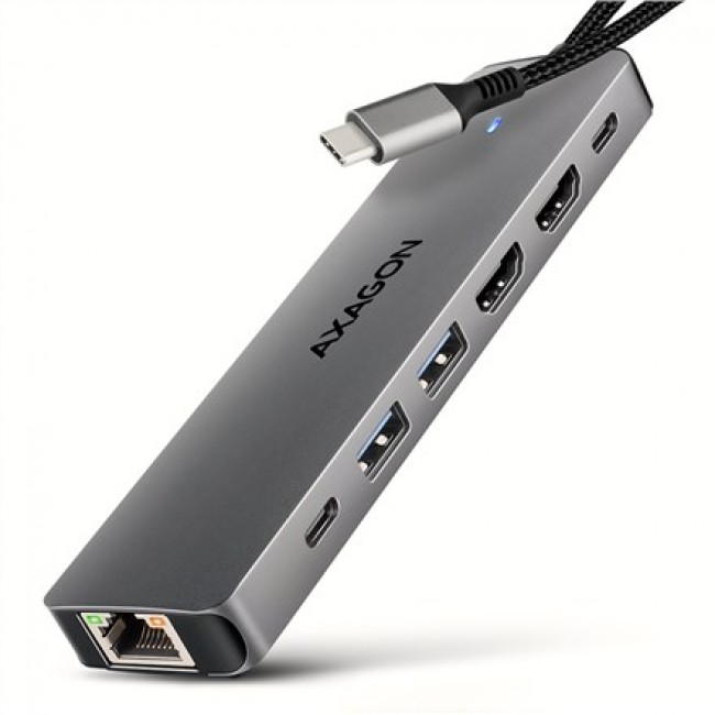 AXAGON HMC-7HX2 USB Hub, 2x USB-A, 1x USB-C AXAGON HMC-7HX2 USB Hub, 2x USB-A, 1x USB-C