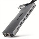 AXAGON HMC-7HX2 USB Hub, 2x USB-A, 1x USB-C AXAGON HMC-7HX2 USB Hub, 2x USB-A, 1x USB-C