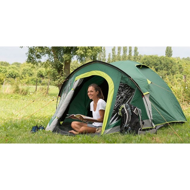 Coleman Kobuk Valley 3 Plus 3-Person green tent