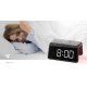 Nedis WCACQ30BK alarm clock Digital alarm clock Black