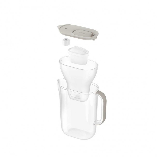 Brita Style Essential filter jug + 3 Maxtra Pro Pure Performance filter cartridges (sand-coloured) Brita Style Essential filter jug + 3 Maxtra Pro Pure Performance filter cartridges (sand-coloured)
