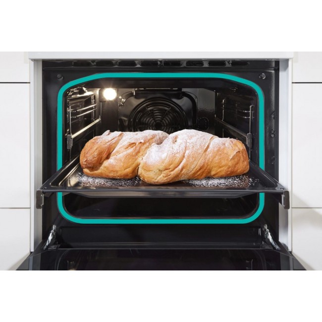 Gorenje GECS5C70WA cooker Freestanding cooker Coil hob White A