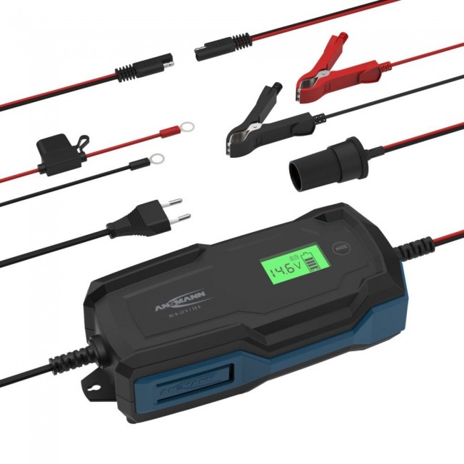 Ansmann 1001-0146 vehicle battery charger 6 - 14 V Black