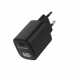 Gembird TA-UC-1C-PD60LCD-01-BK 60W USB Type-C fast charger, LCD, black