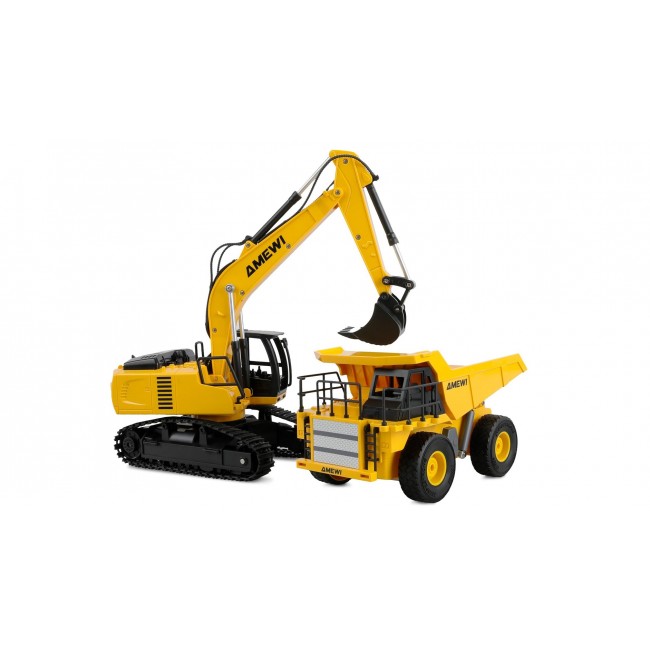 Amewi 22710 Radio-Controlled (RC) model Excavator Electric engine 1:24