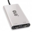 CLUB3D Thunderbolt 3 to DisplayPort Dual Monitor 4K60Hz M/F